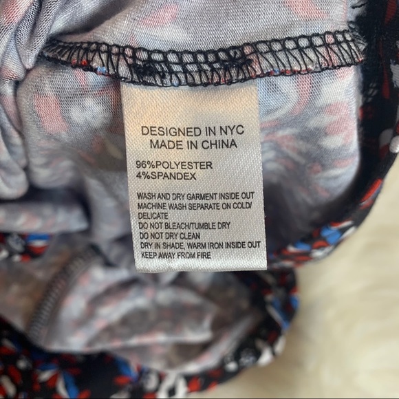 Yumi Kim Deja Vu Printed Turtleneck Dress Medium - Picture 7 of 9